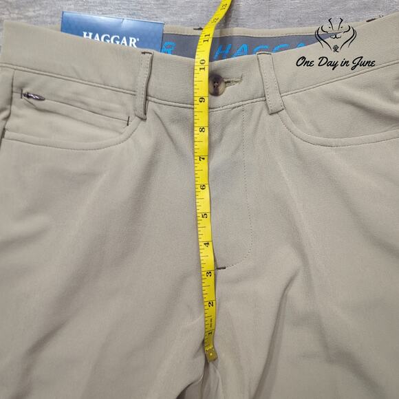 Haggar The Active Series 5 Pocket Slim Fit Pants Size 29X32 - Picture 4 of 5